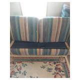 Southwestern Style Striped Sofa Hide-A-Bed