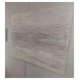 Abstract Seascape Canvas Artwork