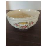 2 Floral Pattern Mixing Bowls