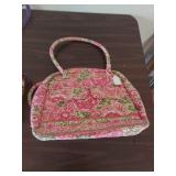 Vera Bradley Floral Print Bowler Handbag and Other Bag