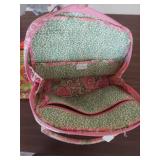 Vera Bradley Floral Print Bowler Handbag and Other Bag