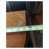 Art Deco Style Half Round Two-Tier Side Tables