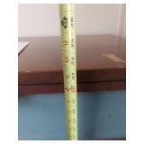 4-Drawer Chest with Frosted Glass Panels