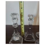 Glass Candlestick Holders Collection