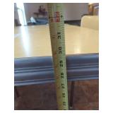 1950s Chrome and Formica Kitchen Table Set with 3 Chairs