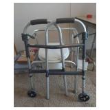 Medical Equipment Set - Walker and Commode