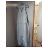White Lace Wedding Dress Size 20W