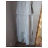 White Lace Wedding Dress Size 20W