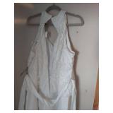 White Lace Wedding Dress Size 20W
