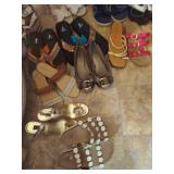 Large Mixed Shoe Collection Lot - Sizes 9, 9.5 and 10