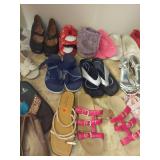 Large Mixed Shoe Collection Lot - Sizes 9, 9.5 and 10