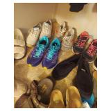 Large Mixed Shoe Collection Lot - Sizes 9, 9.5 and 10