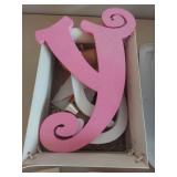 Decorative Word Signs Decor and Crafts Lot