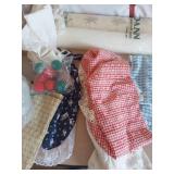 Assorted fabrics