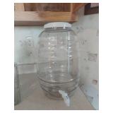 Beverage Dispenser Set with Mason Jars