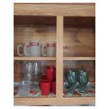Mixed Glassware Collection with Cinemax Mugs