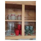 Mixed Glassware Collection with Cinemax Mugs