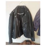 Dialogue Leather Jacket Collection - Black, Purple, Brown
