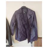 Dialogue Leather Jacket Collection - Black, Purple, Brown