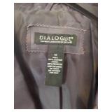 Dialogue Leather Jacket Collection - Black, Purple, Brown