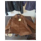 Dialogue Leather Jacket Collection - Black, Purple, Brown