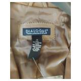 Dialogue Leather Jacket Collection - Black, Purple, Brown