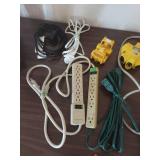 Power Strip and Extension Cord Bundle