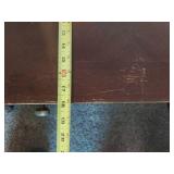 Traditional Wooden Console Table with Curved Legs