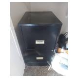 Steelworks Two-Drawer Metal File Cabinet