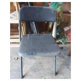 (5) Basic Metal Folding Chair