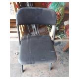 (5) Basic Metal Folding Chair