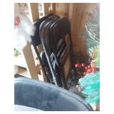 (5) Basic Metal Folding Chair