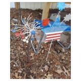 Patriotic Garden Decor Set