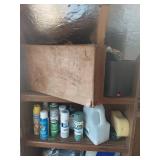 Shelf and contents