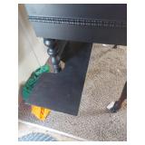 Traditional Black Writing Desk with Turned Legs