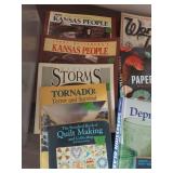 Craft and Kansas Book and Assorted Books