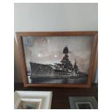 Decorative Picture Frame Collection with Naval Photo