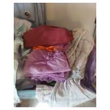 Curtains and valance sheers