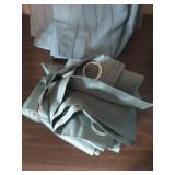 Curtains and valance sheers