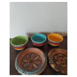 Mexican Pottery Collection - Puerto Vallarta Souvenir Set