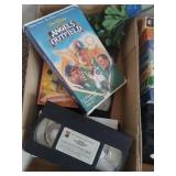 Disney VHS Collection & Mixed Toys Lot