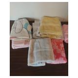 Mixed Towel Collection - Pink and White Set