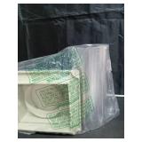 Builders Edge 140137079012 Scalloped Exhaust Vent 012, Dark Almond - Retail: $34