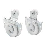 Prime-Line N 7536 Sliding Closet Door Roller Kit (1 Kit) - Retail: $12