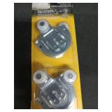 Prime-Line N 7536 Sliding Closet Door Roller Kit (1 Kit) - Retail: $12