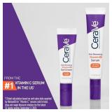 CeraVe Skin Renewing Vitamin C Eye Cream, Vitamin C, Hyaluronic Acid, Ceramides & Caffeine, Under Eye Cream For Dark Circles and Puffiness, Fragrance Free & Ophthalmologist Tested, 0.5 Fl. Oz - Retail
