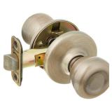 Kwikset 92001-512 Tylo Hall & Closet Knob in Antique Brass - Retail: $11