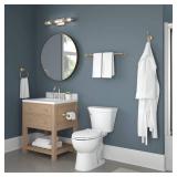 DELTA Cassidy 18 inch Towel Bar, Champagne Bronze, Bathroom Accessories, 79718-CZ - Retail: $32