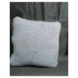 Square Marled Knit Pillow Light Blue - Threshold - Retail: $30