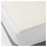 Twin 1.5\" Performance Memory Foam Mattress Topper - Threshold - Retail: $40